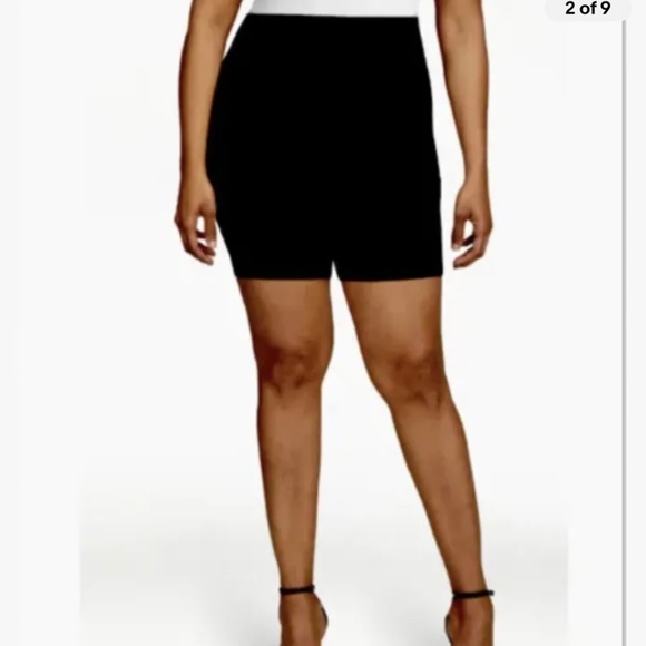 Scoop NYC Women’s Black Bike Shorts Size Medium (8-10) NEW - Picture 2 of 9